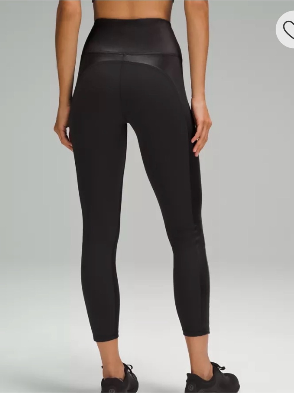 lululemon athletica Two Tone Satin Leggings